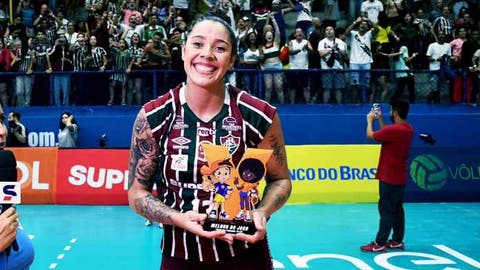 Destaque no vôlei do Fluminense, jogadora comenta nova vitória sobre o Sesc Flamengo