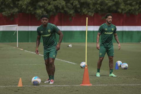 john kennedy e guga no treino