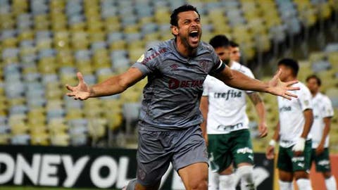 Fred gols Fluminense Palmeiras